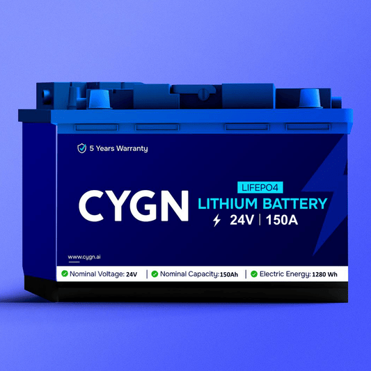 24V 150Ah LITHIUM BATTERY (LIFEPO4)